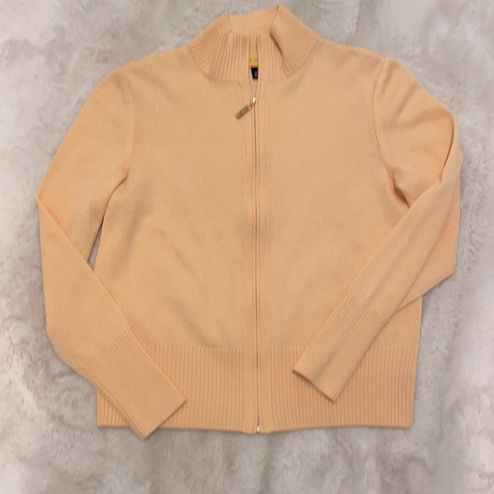 NWOT St. John zip Sweater